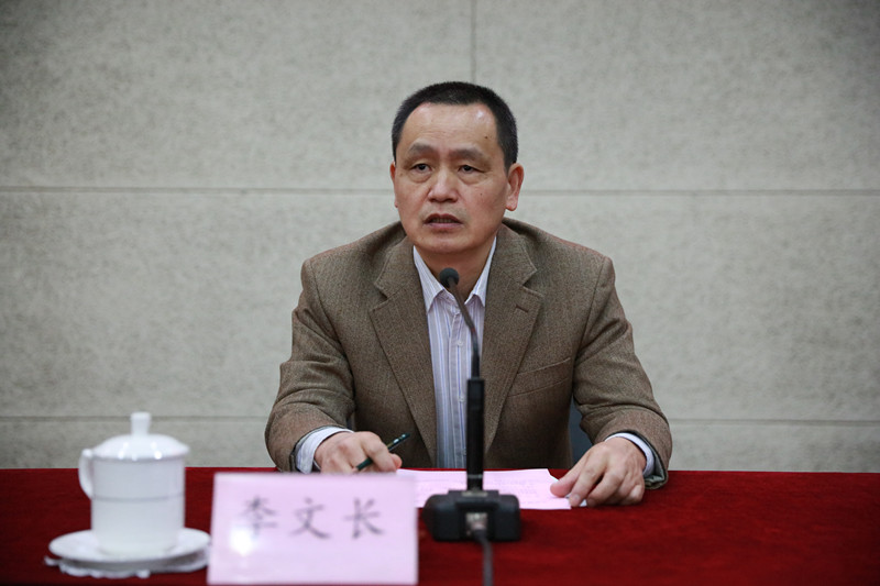 李文长对河南科技大学管理干部到学院学习研修表示热烈欢迎。他指出，国家教育行政学院在重点完成全国教育干部培训规划项目的基础上，也充分利用学院的办学资源积极满足各地各高校的干部培训需求。当前，高等教育事业的发展正进入攻坚克难的关键时期，高校中层队伍的综合素养、工作状态、担当精神，是目前高校深化改革和持续创新的关键性因素，所以这次培训活动对于河南科技大学的未来发展意义重大。