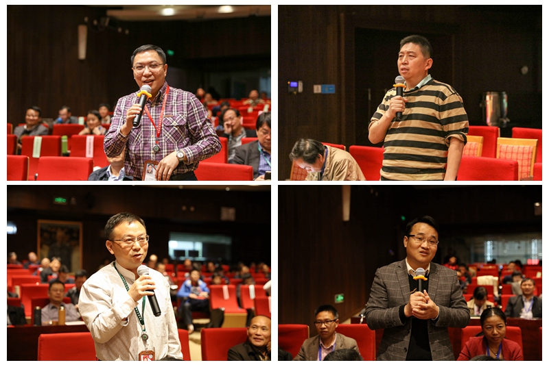 在交流互动环节，五位演讲人与现场听众围绕“双一流”建设的高端人才引进和培养、人事评聘制度、学科间协调发展、强化大学立德树人根本任务、提升民办高校办学质量等问题进行了热烈而深入的交流互动和分享。