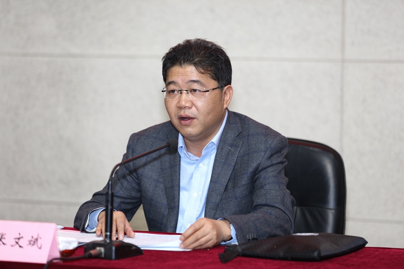 张文斌指出，“全国高校院系级党组织书记示范培训班”是按照教育部党组干部重点培训计划班次要求和思政司2018年度工作要点举办的，充分体现了部党组对高校基层党建工作的高度重视、对院系党组织书记的特殊关爱和殷切期望。他强调，通过培训我们要做到：一是抓好深化学习，发挥思想理论武装队伍的作用。二是抓好对标排查，发挥以问题导向促质量提升的作用。三是抓好创建活动，发挥先进典型示范引领的作用。希望学员把学习成果转化为思想动力和发展举措，真正做到学而信、学而用、学而行，切实用培训成果提升工作成效，用工作业绩检验培训效果，争取把院系党组织建设成为新时代高校基层的坚强战斗堡垒。