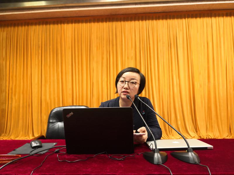 宁夏师范学院教育科学学院党总支副书记陆瑜，带学员们走进红色六盘、绿色固原、美丽宁师。