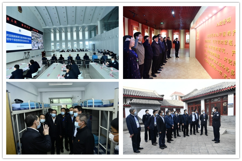 3月31日下午，根据教学计划安排，第六十五期高校领导干部进修班全体学员按照分班在班主任老师的带领下，分赴中国人民公安大学、中国人民大学、北京师范大学和北京语言大学开展调研。在中国人民公安大学，曹诗权校长出席座谈会并介绍了公大发展历程、办学定位、奋斗目标，引起学员们的强烈共鸣。座谈会后，在李克美副校长陪同下，学员们参观了公大警务战术训练馆、警务战术训练街区、学生宿舍、靶场、图书馆等教学训练设施和团河校园，观摩了学生警务技能和警务驾驶训练。最后，一班全体师生参观了党员活动中心，并举行了重温入党誓词宣誓活动。