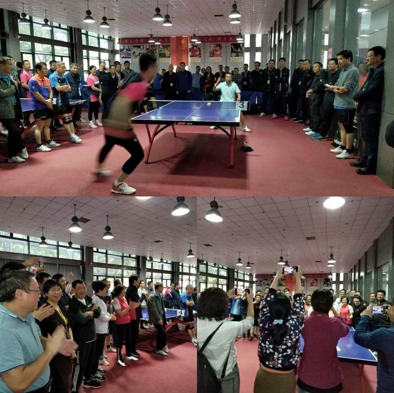 比赛历时2个小时，精彩纷呈，参赛选手们球技高超，发球时而急速，时而旋转，接球时而大步跨前，时而奋力跃起，一时间难分伯仲，引来一旁观赛者们热情的呐喊与加油声。随着比赛的进行，现场氛围也越发紧张激烈，观赛者们时而屏气凝神，时而欢声雷动，时而拍手称快，时而驻足拍照。最终，“第六十八期高校领导干部进修班（高职第十二期）”分别以团体总分3:2和4:1战胜对手，摘得桂冠，“第二十二期浙江省高校中青年干部培训班”屈居亚军，“第三期教育部直属系统中青年干部培训班暨第六十七期高校中青年干部部培训班”荣获季军。